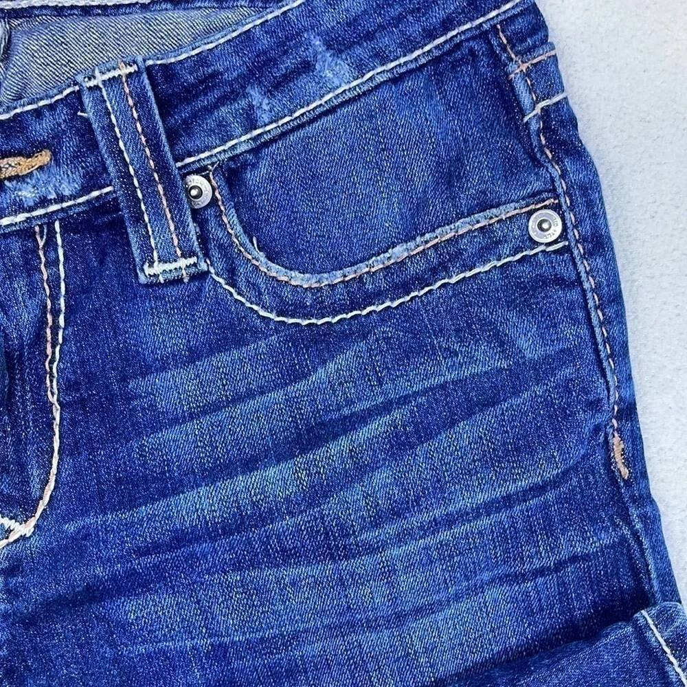 Big Star Low Rise Rikki Capri Denim size 25 Vintage - Picture 5 of 11